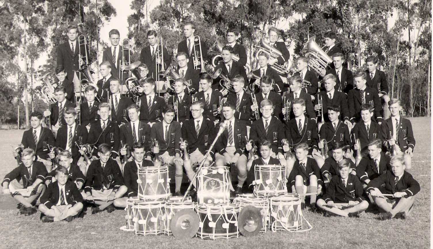 Prince of Wales School Band - 1955