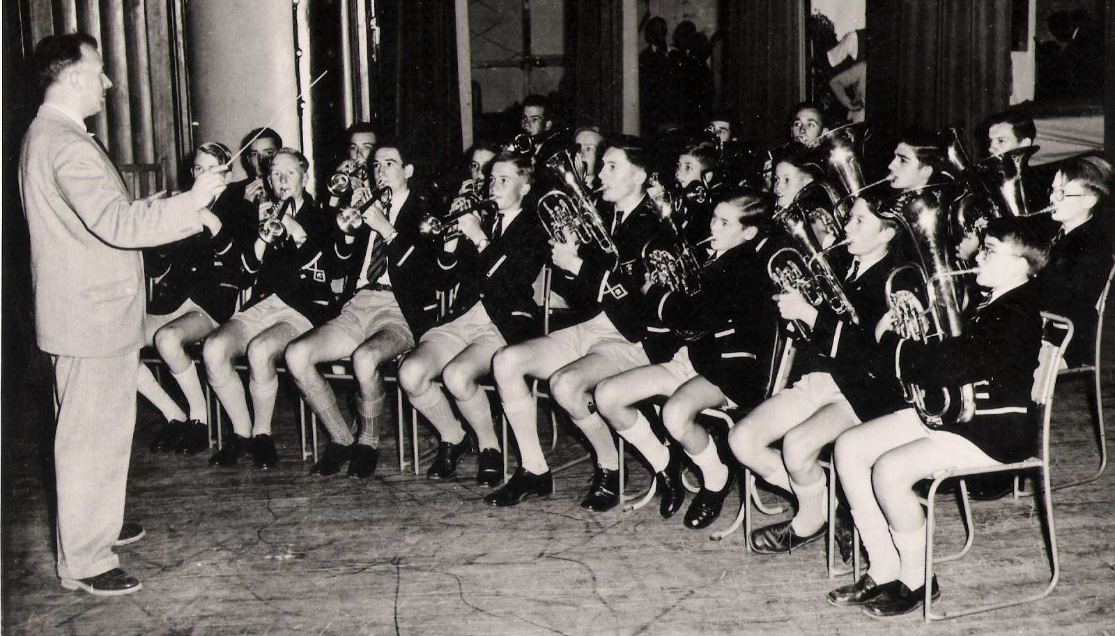 Prince of Wales School Band - 1955
