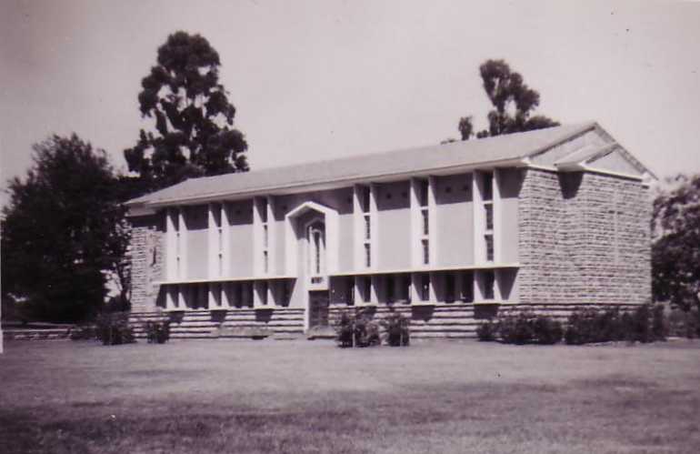 Prince of Wales School Chapel 1960