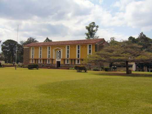 Nairobi School Chapel from the Quad - Sept 2005