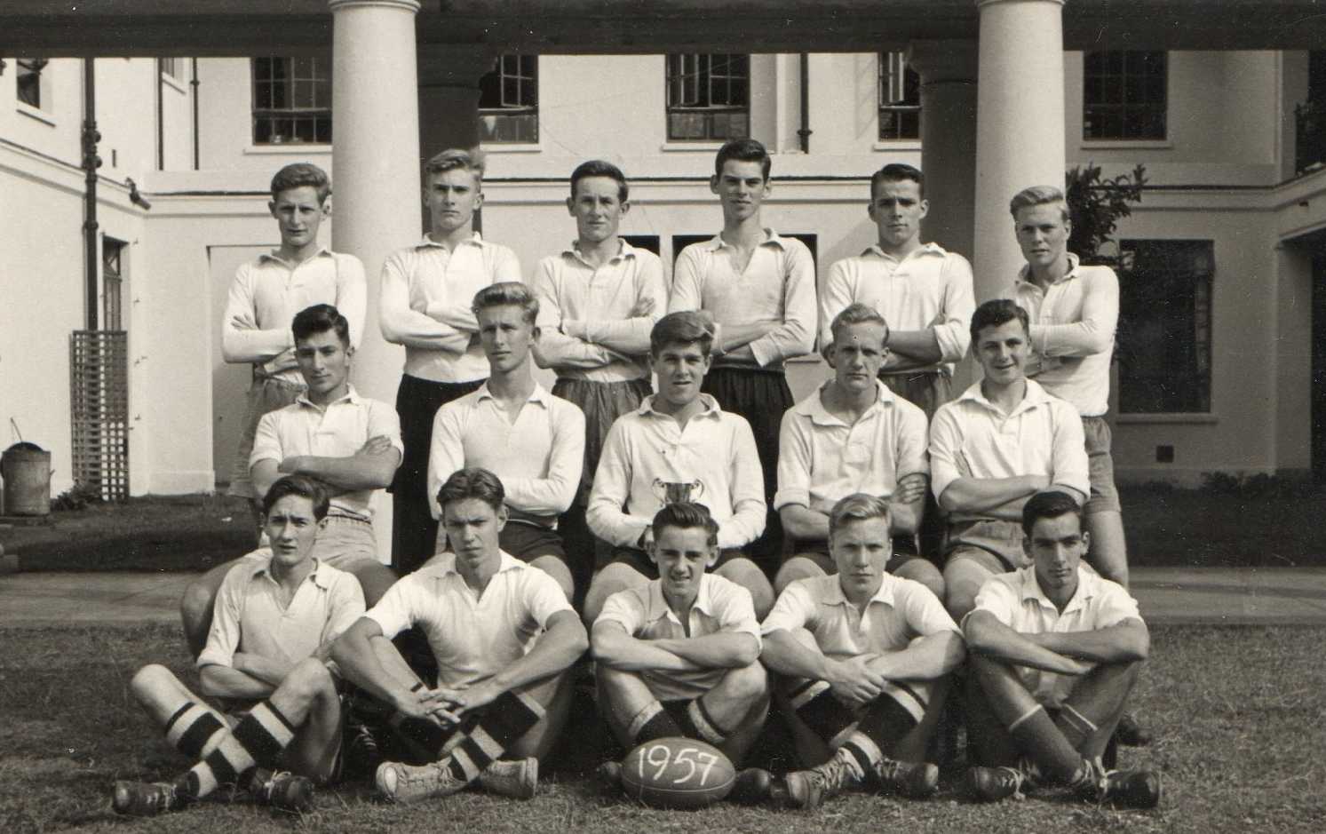 Clive House Rugby Team - 1957