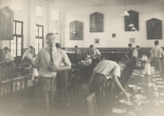 Prince of Wales School - Clive/Scott Dining Room 1953?