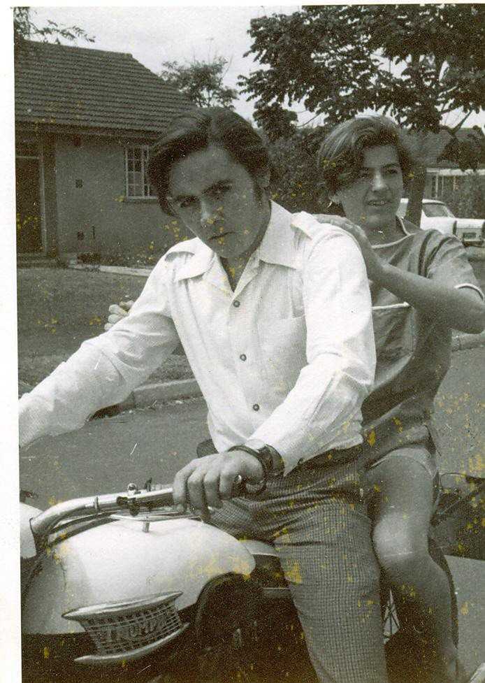 Gordon Cree and Bev Wood - 1967/8