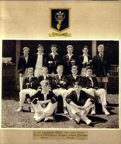 Prince of Wales School Cricket Team - 1950