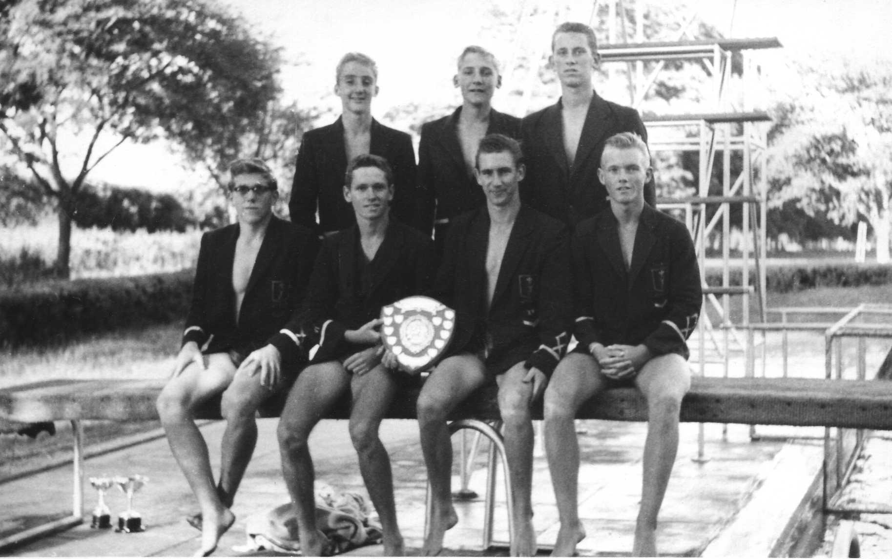 Hawke House Cross Waterpolo Team - 1958