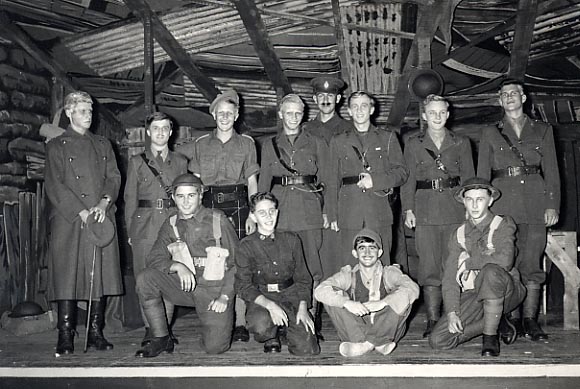 Prince of Wales School - Cast of Journey's End, 1957