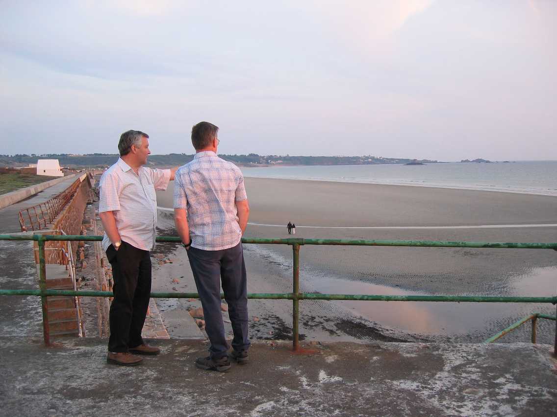 Image of Steve Le Feuvre + Ross Tooley - Jersey, 25th May 2004