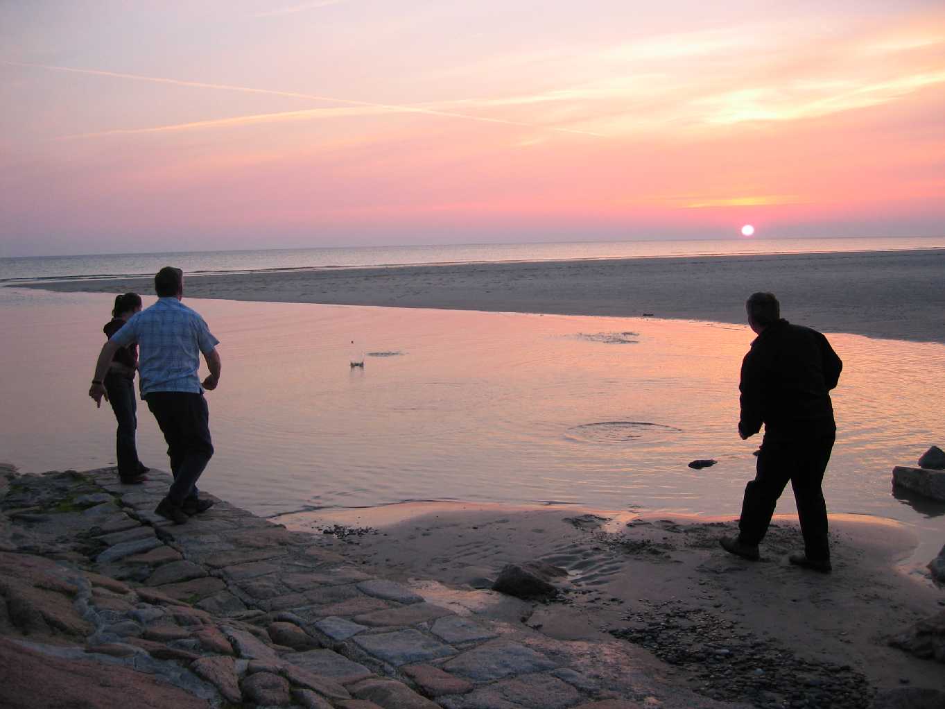 Image of Steve Le Feuvre + Ross Tooley - Jersey, 25th May 2004