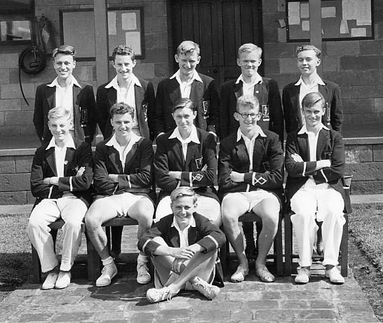 Nicholson House Cricket Team 1956