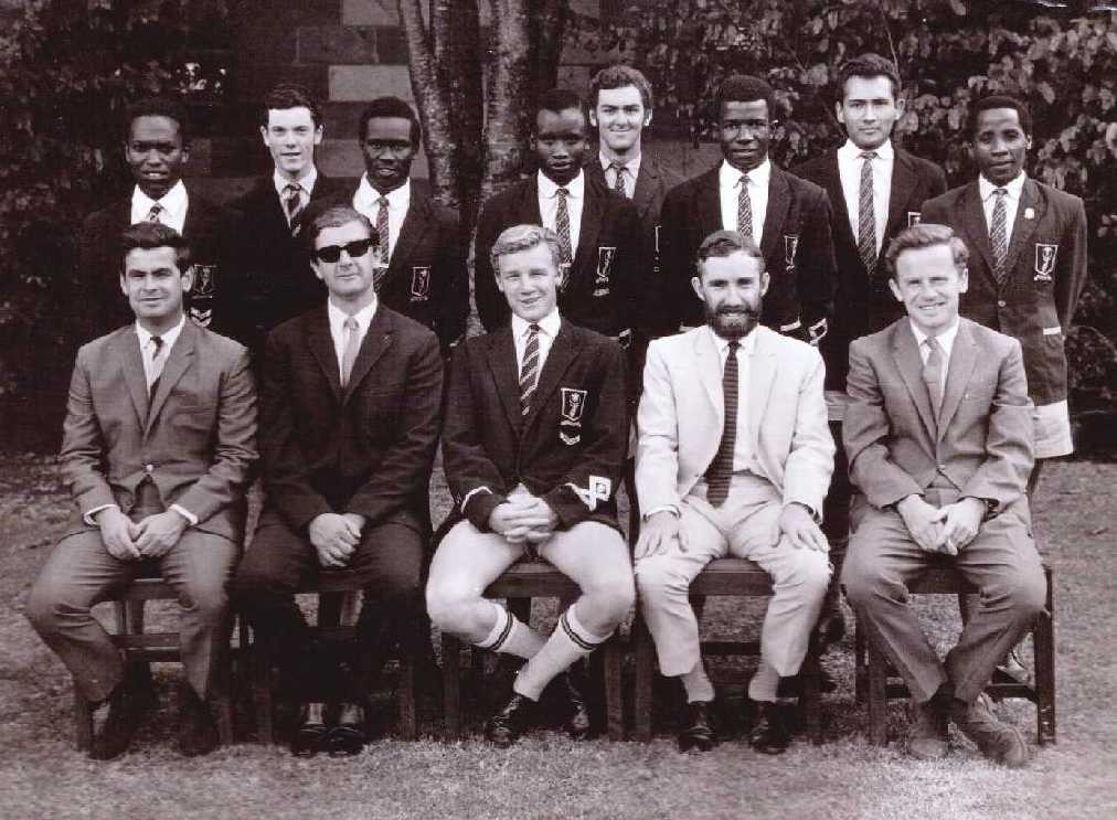 Image of Nicholson House Prefects + staff 1969