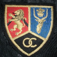 Image of Old Cambrian Society badge - 1950s