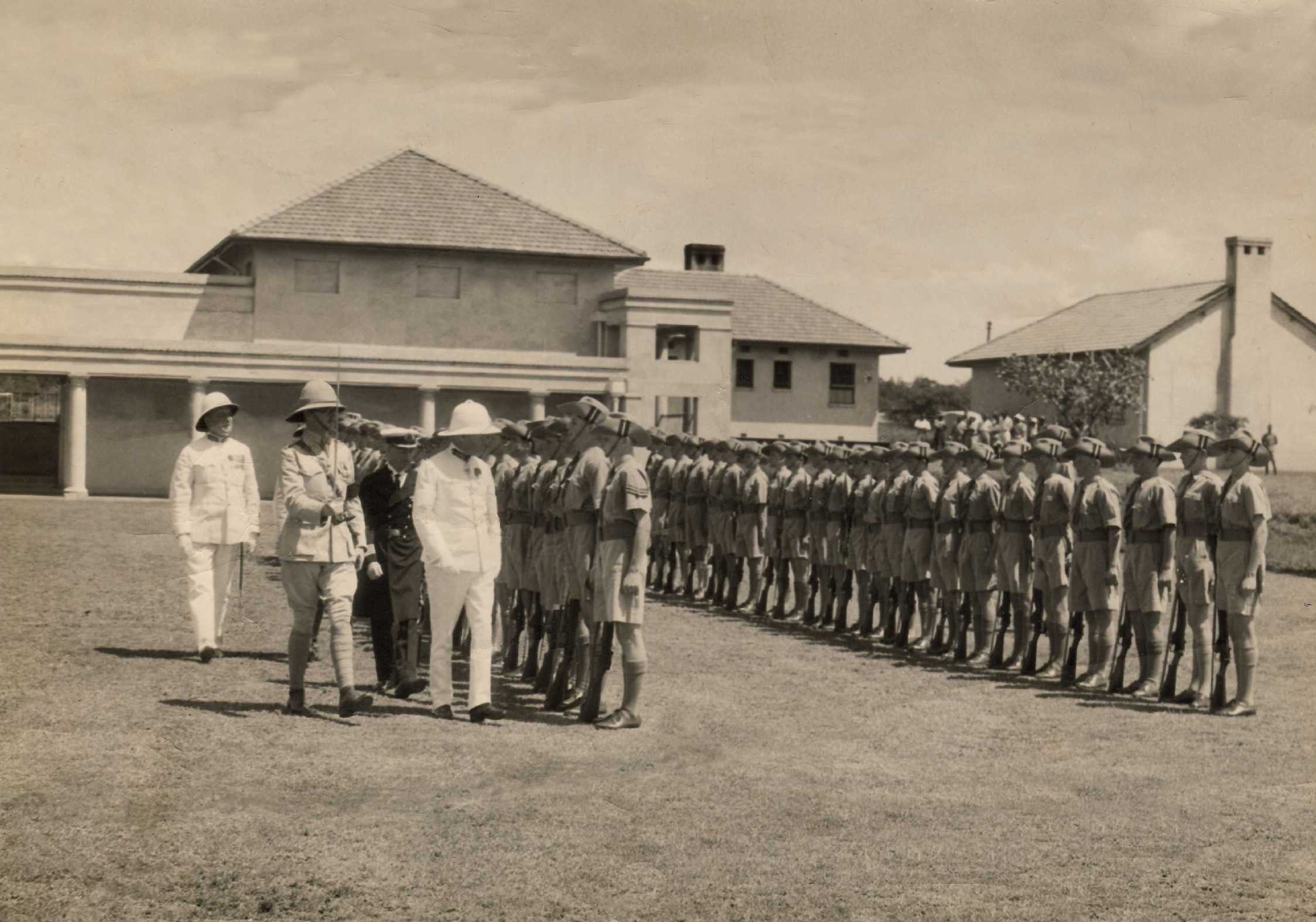 Combined Cadet Force of The Prince of Wales School - Empire Day 1936