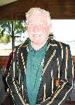 Rory O'Toole wearing his 1930s Old Cambrian Society blazer - March 2007