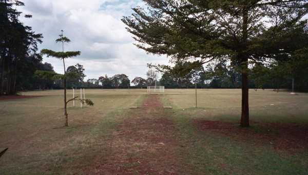 Playing fields from the front of School - 2008