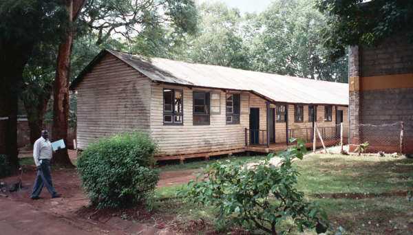 Last remaining original wooden classroom - 2008