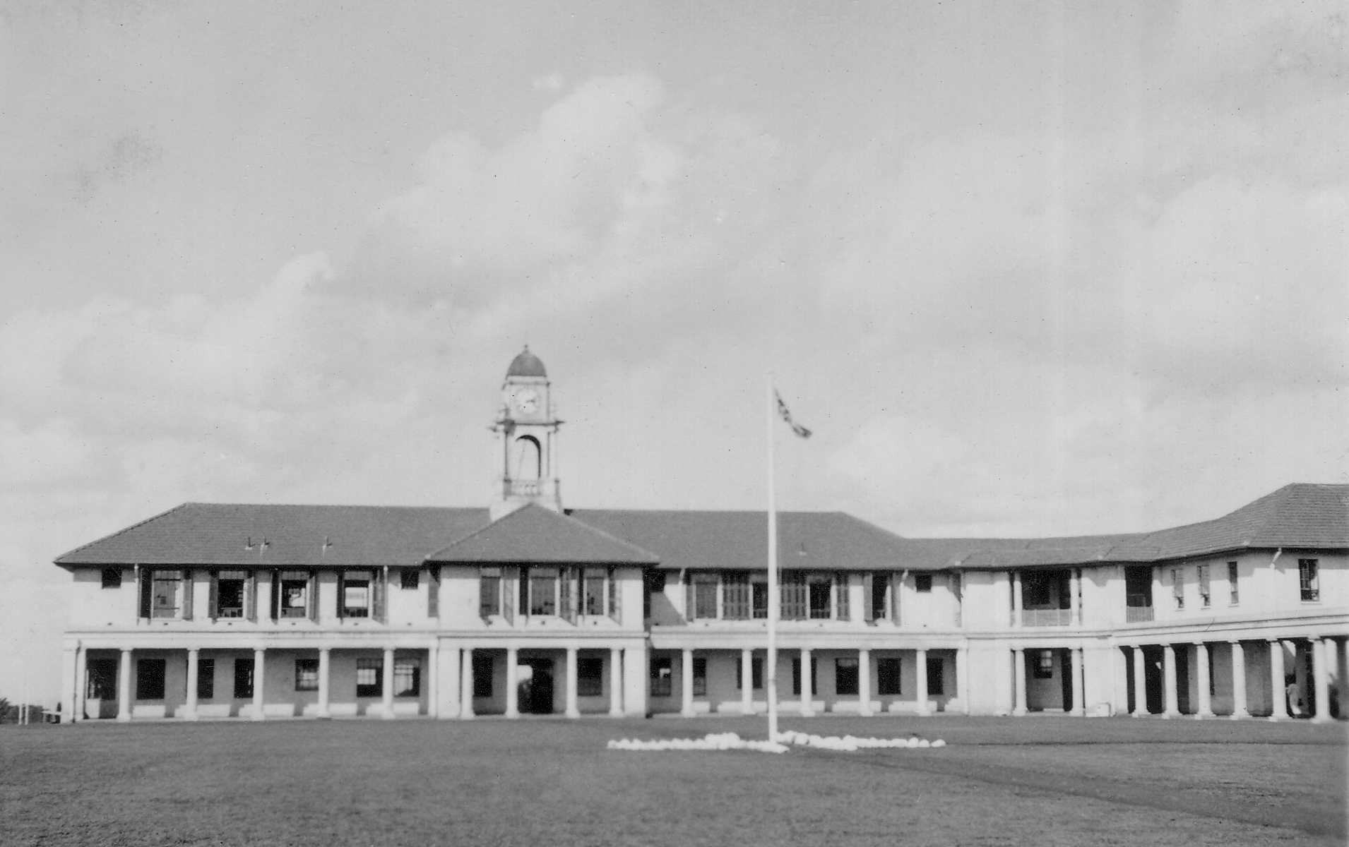 Prince of Wales School Quad - 1937