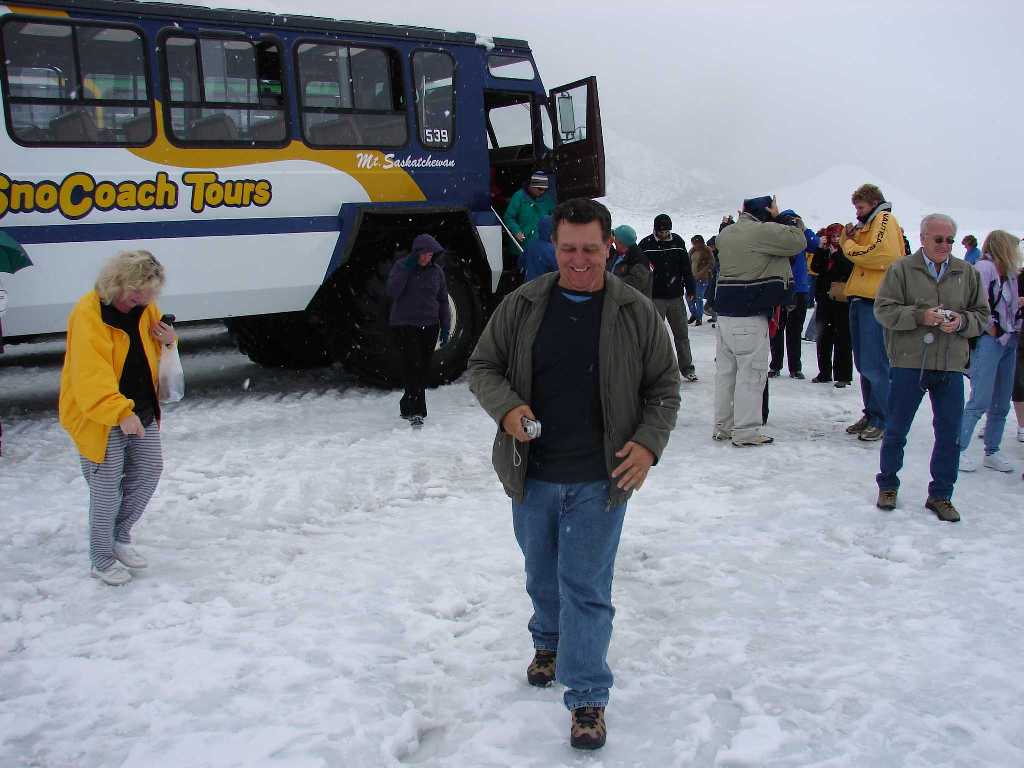 2006 - Gerald Raath on the Jasper Ice Fields