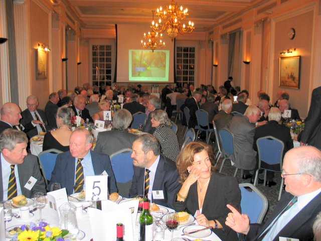 General view of the dinner in the Ballroom