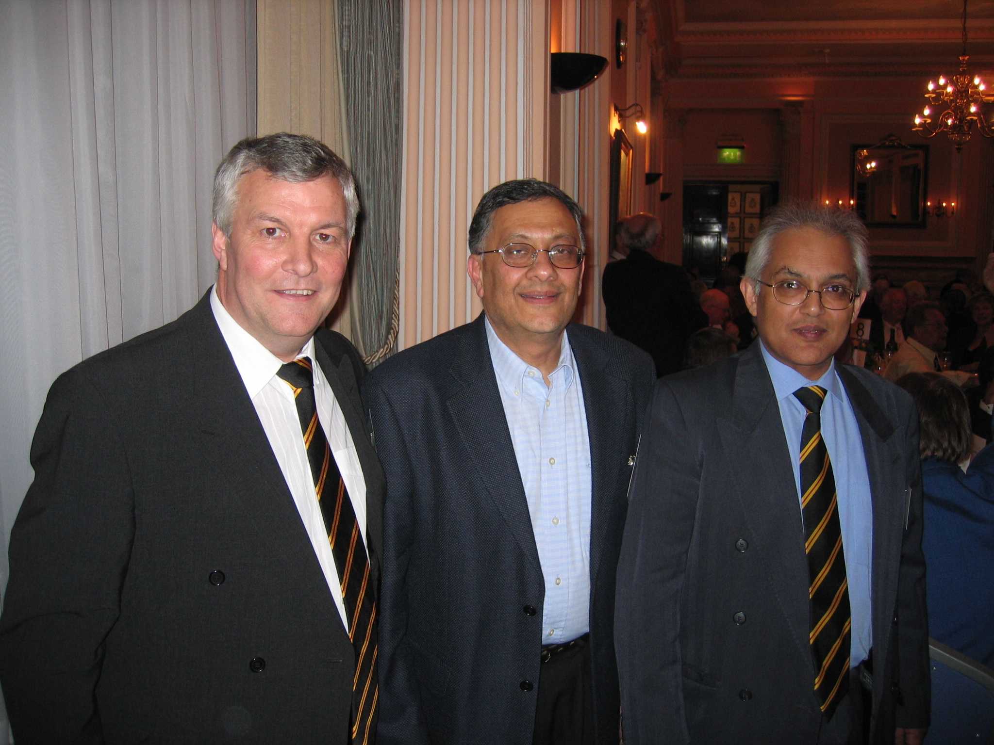 Steve Le Feuvre, Kirit Shah & Narendra Ghadialy