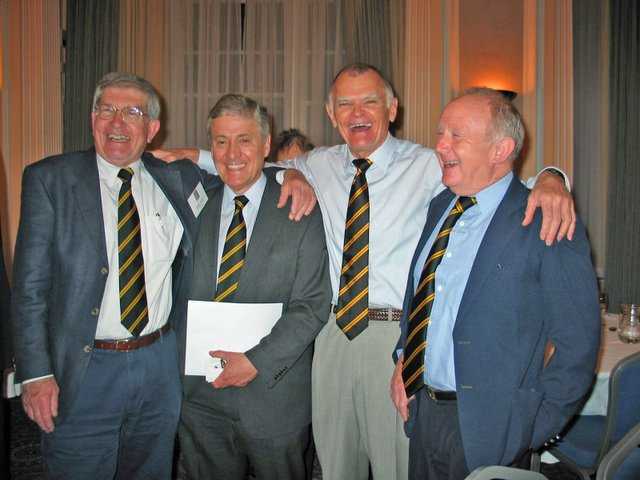 Henry Dawson, John Davis, Martin Langley and Al Gledhill