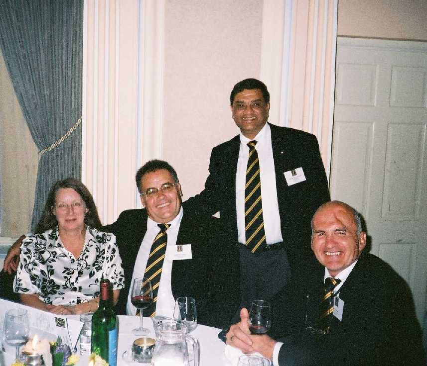 Sandra & Gordon Cree, Zahir Shamshudin Dharsee and Bev Wood
