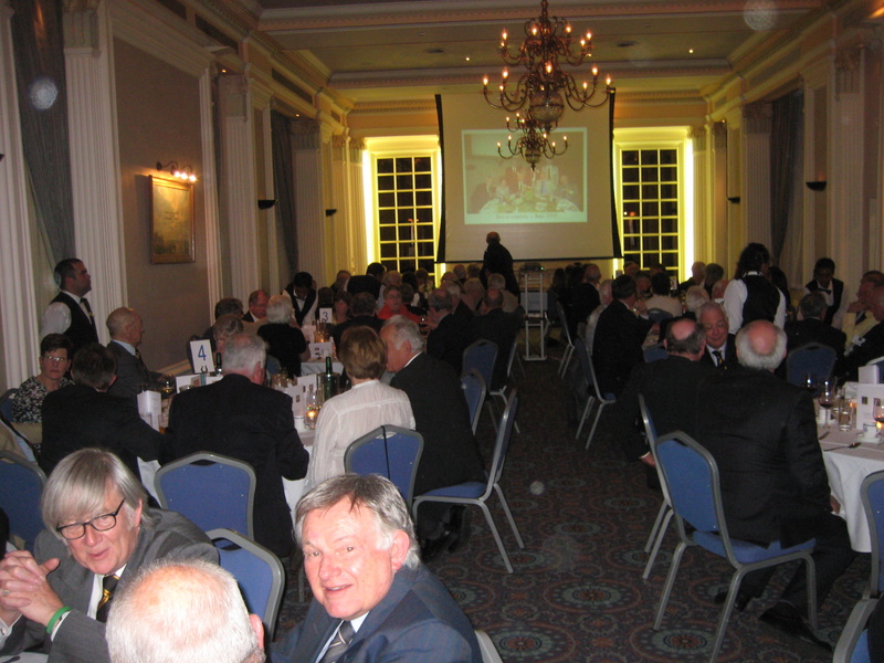 The Ballroom filled for the 2008 Old Cambrian Society Annual Dinner at the RAF Club, Piccadilly, London