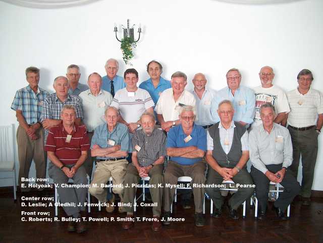 3rd Old Cambrian Society South African reunion at Stonehaven Castle, Shongweni, Durban - 14th Sept 2008