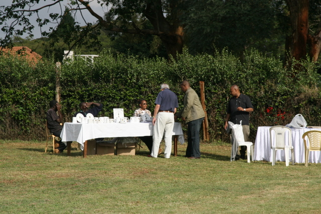 Reunion - Nairobi School beside the pool - 20th June 2009