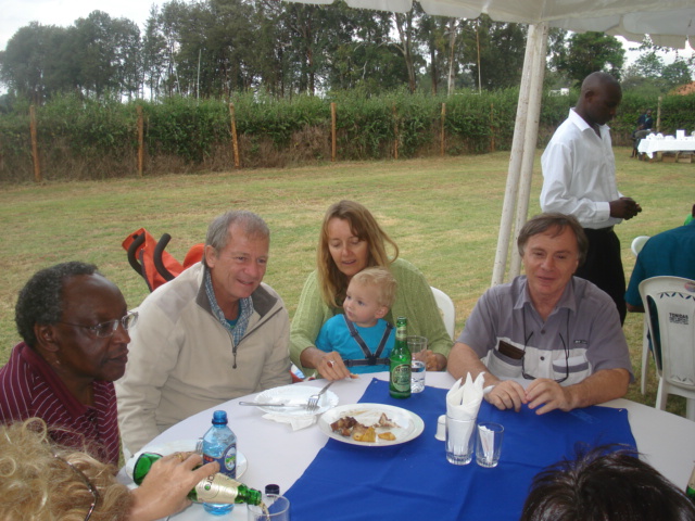 Reunion - Nairobi School beside the pool - 20th June 2009
