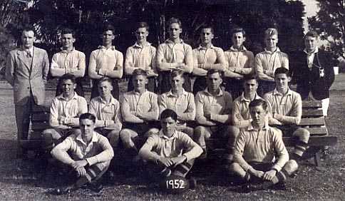 Prince of Wales School Rugby Team - 1952
