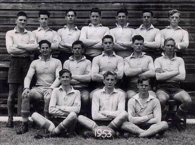 Prince of Wales School Rugby Team - 1953