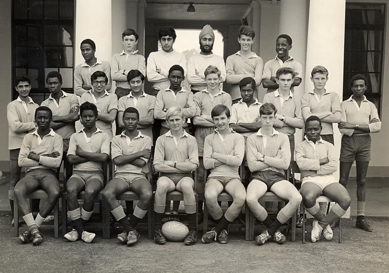 Nairobi School Rugby Colts Squad - 1968