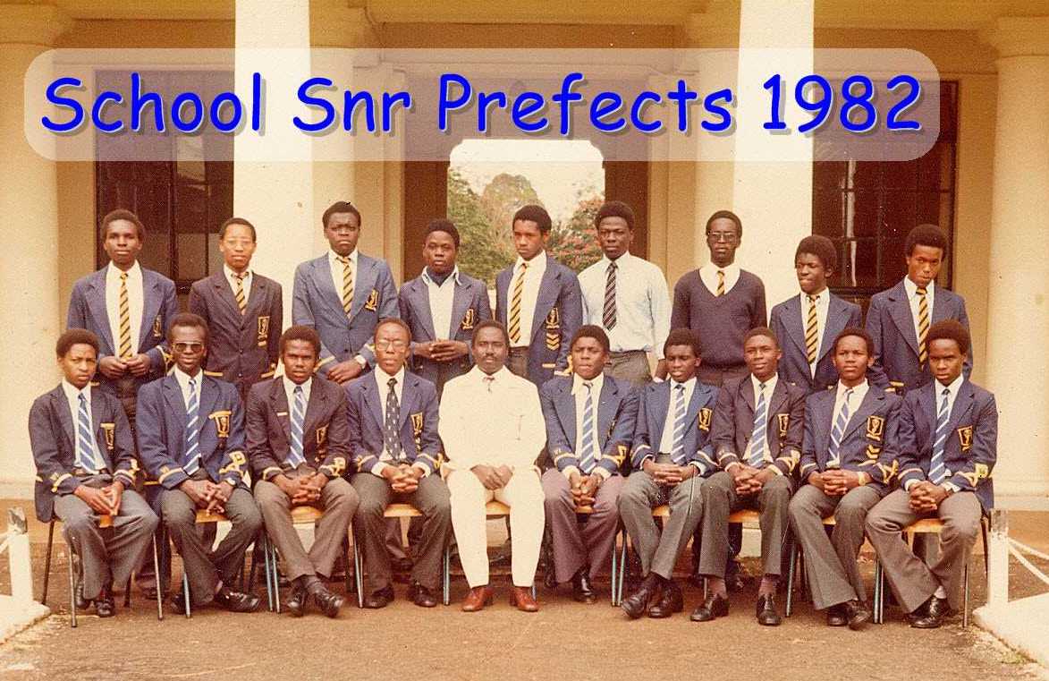 Nairobi School - School Prefects 1982