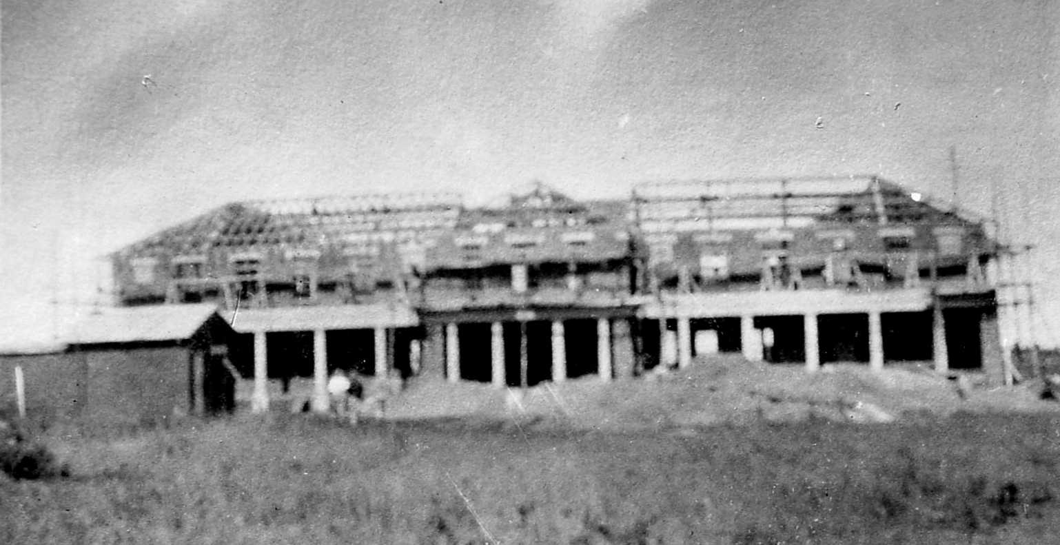 The main School building takes shape - 1930