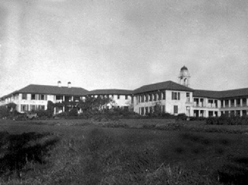 Image of School from the main Drive - 1936