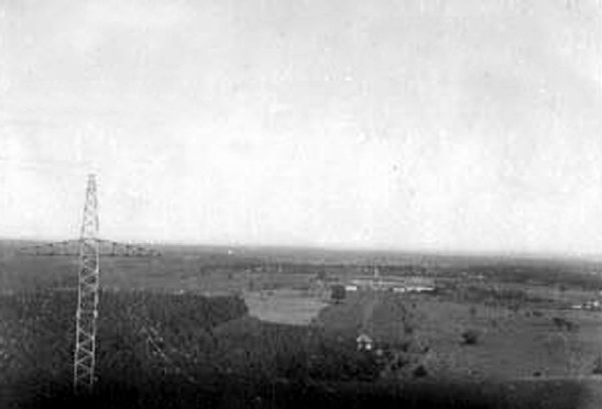 Image of School from the Radio Mast - 1936