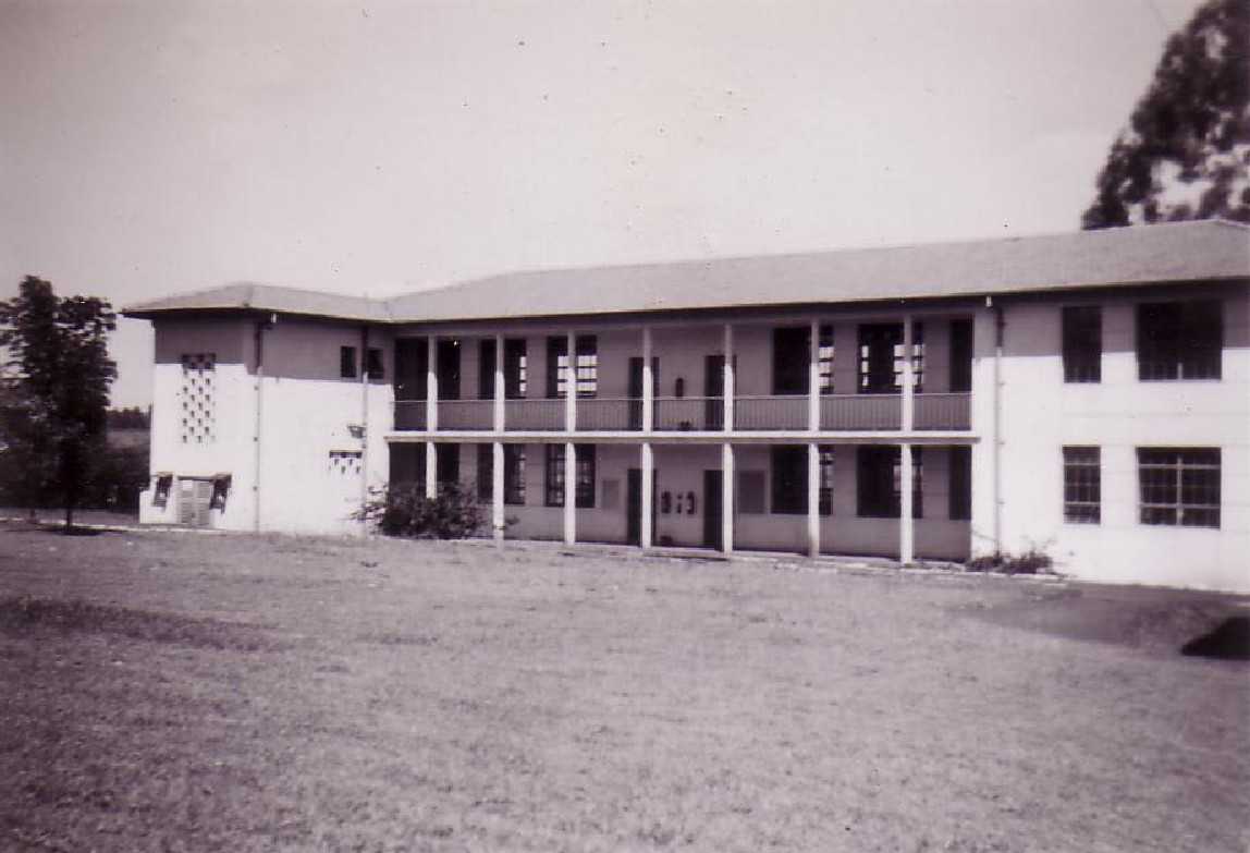 Prince of Wales School -  Science Block 1960