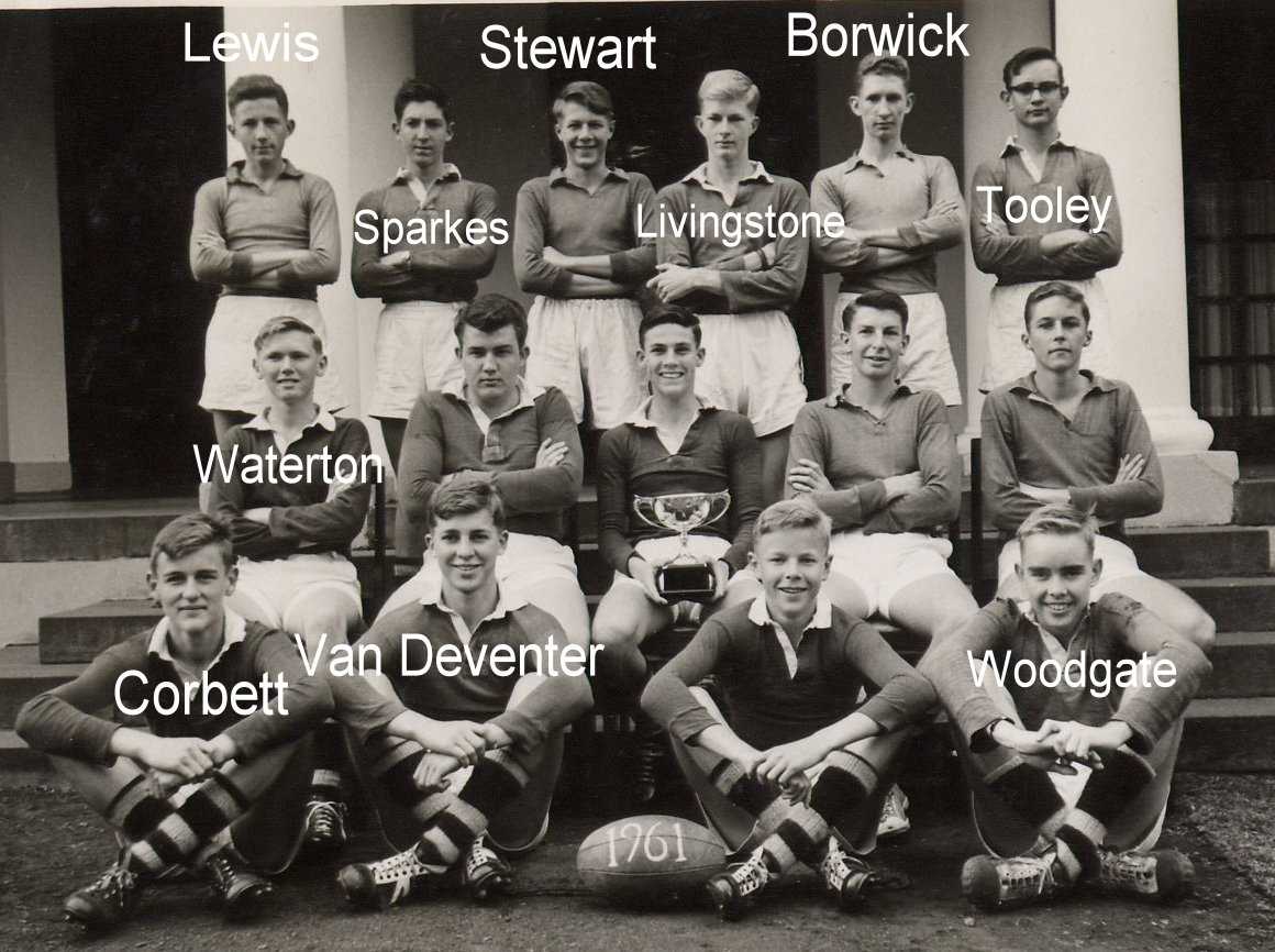 Scott House Rugby 2nd XV - 1961