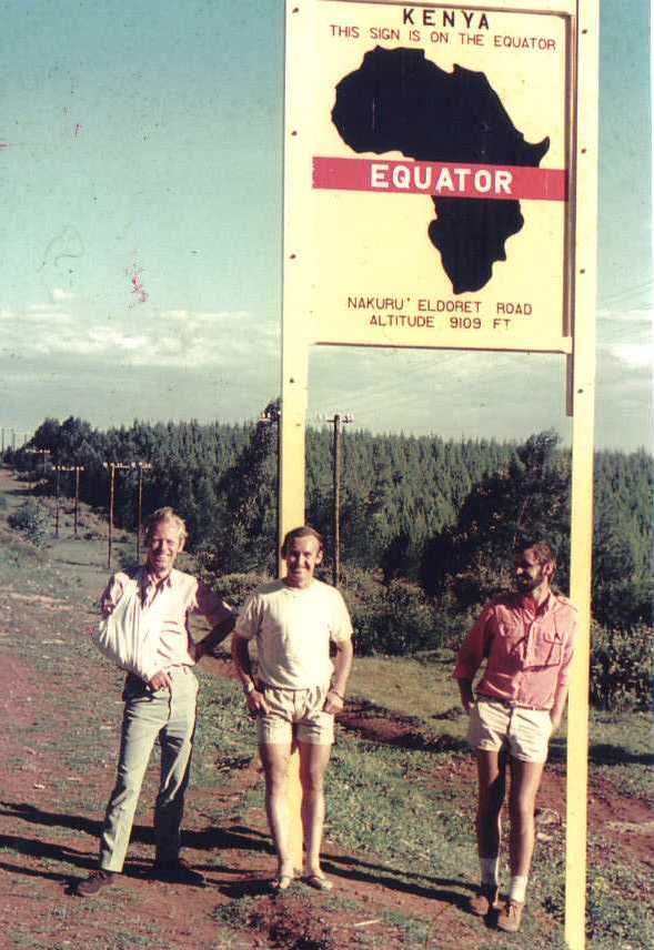 Image of Staff - Francis Rush, Lew Huddleston & Bob Bentley - 1972