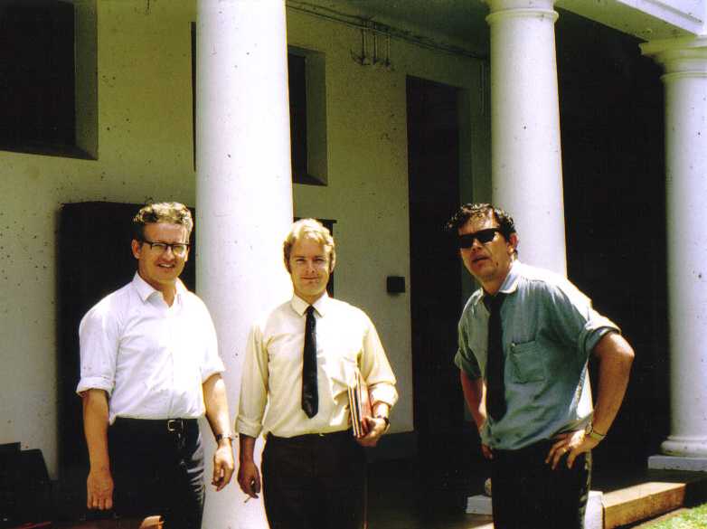 Image of Staff - Brian Thompson, Oggy Rowlands & Bill Minns - 1972