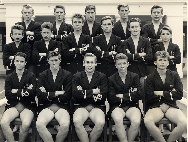 Prince of Wales School Swimming Team - 1964
