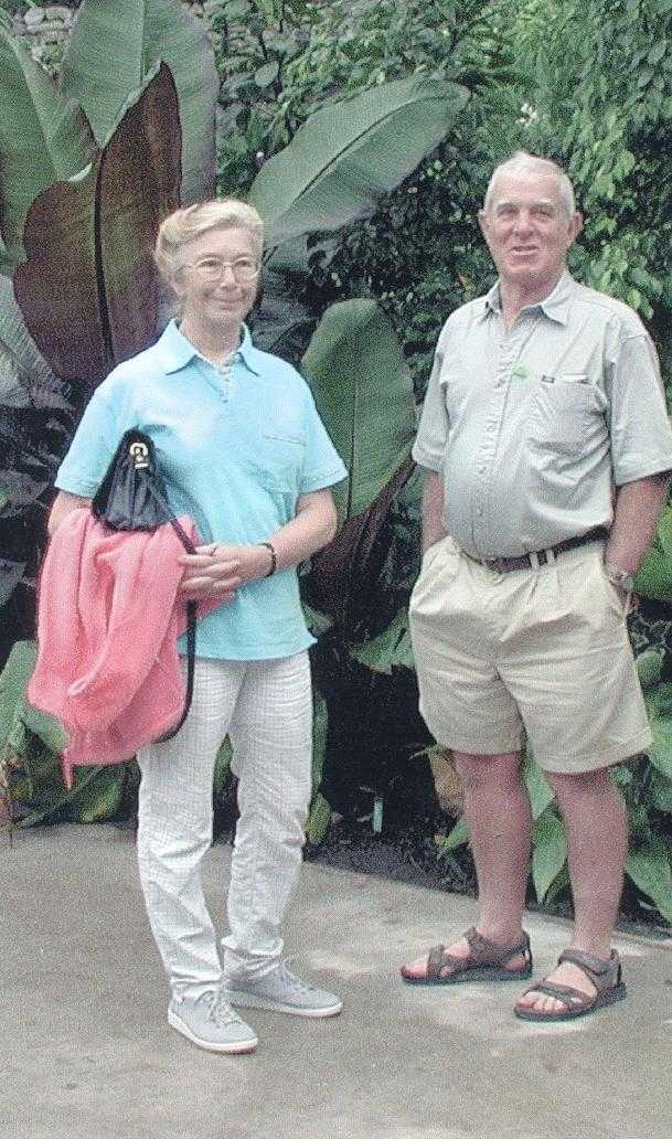 Margaret & Andy Tainsh at the Eden Project, 2003