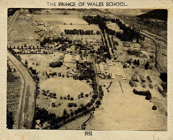 Image of Prince of Wales School - Christmas Card 1951