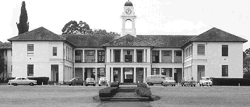 Image of Front of School - late 1960's